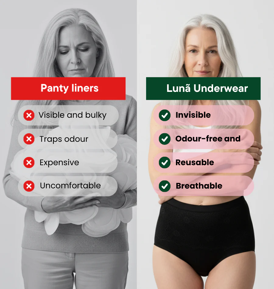Floral Lace Brief – Extra Heavy Urine Leakage - Image 4